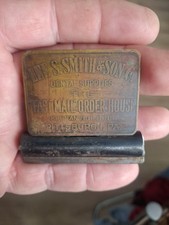 Lee S Smith & Son Co Pittsburgh Pa Dental Supplies Antique Advertising Clip