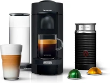 De'Longhi Nespresso Vertuo+ Espresso Maker | Aeroccino 3 ENV155BAE VG Condition