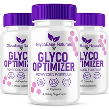 (3 Pack) Glyco Ease Blood Support, GlycoEase Overall Health Pills (180 Capsules)