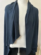Cloudz Dark Blue Travel Scarf & Shaw Combo 100% Viscose Made In India
