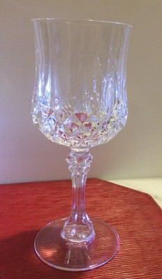 Luminarc Arc International Longchamp Crystal wine glass. Set Of 4. Excellent!