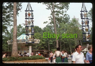 Original Slide - View at Busch Gardens Old Country - Williamsburg VA - in 1978