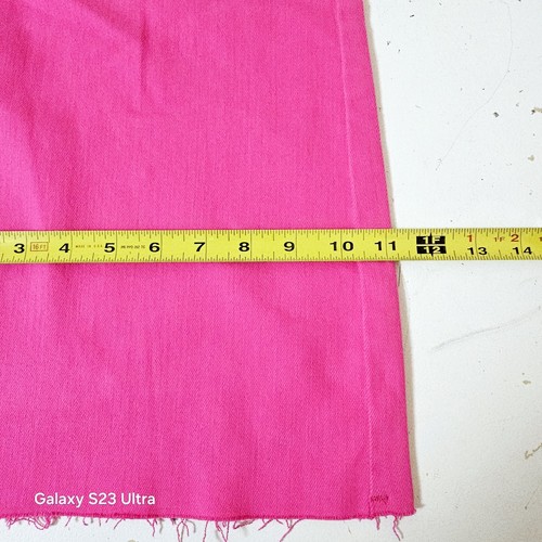 New Judy Blue Denim Women’s Flare Jeans Size 16W Hot Pink Raw Hem Stretch W/ Tag - Picture 16 of 17