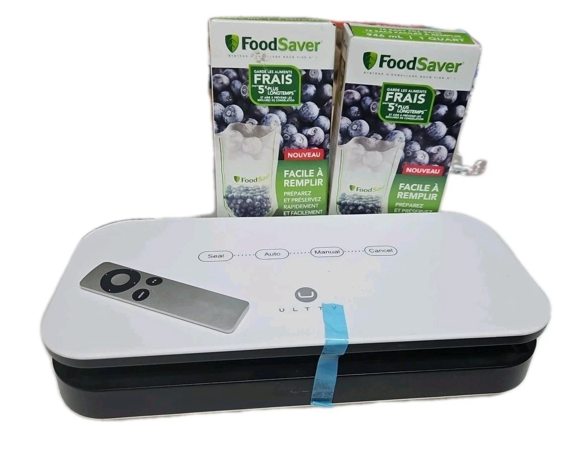 ULTTY Vacuum Sealer Machine Automatic Food Saver Sealing System w/ Bags Open Box
Opens in a new wind