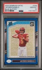 Jayden Daniels 2024 Panini Donruss Optic Blue Glitter Rookie RC PSA 10 Gem Mint