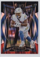 2024 Panini Select Concourse Black & Red Shock Prizm Kimani Vidal #15 13ag