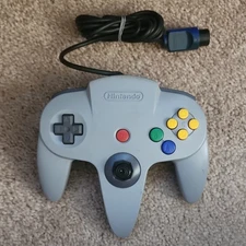 *Official* Nintendo 64 NUS-005 Wired Controller Gray