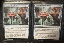 Retreat to Coralhelm Battle for Zendikar Regular Pair Of Two (2) Mtg
