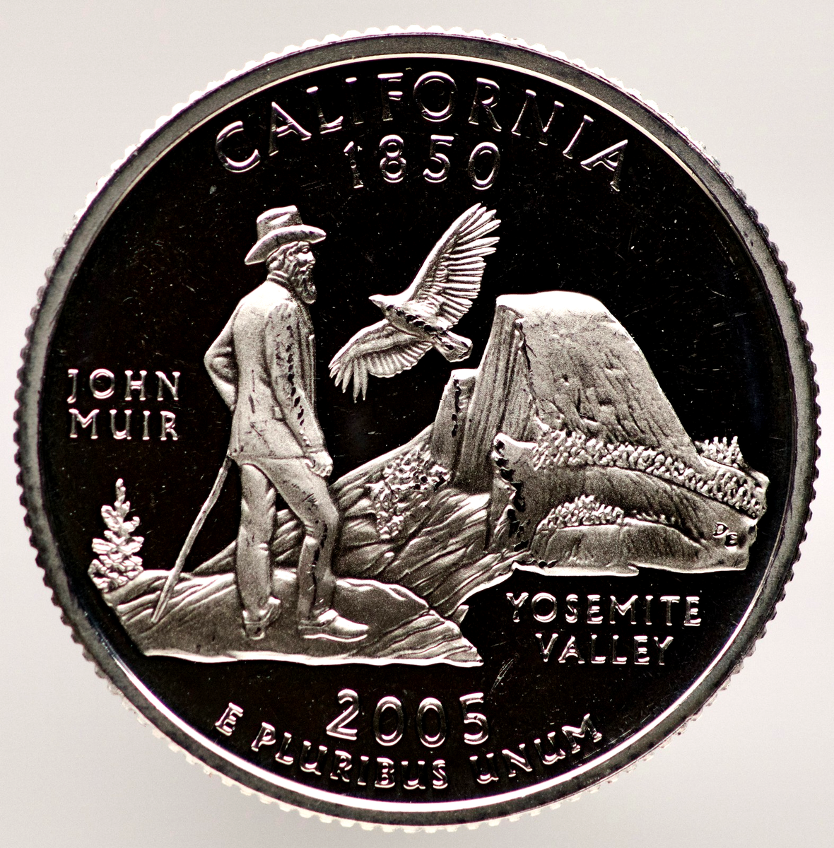 2005-S California State Quarter Proof - 90% Silver .1808 Troy oz