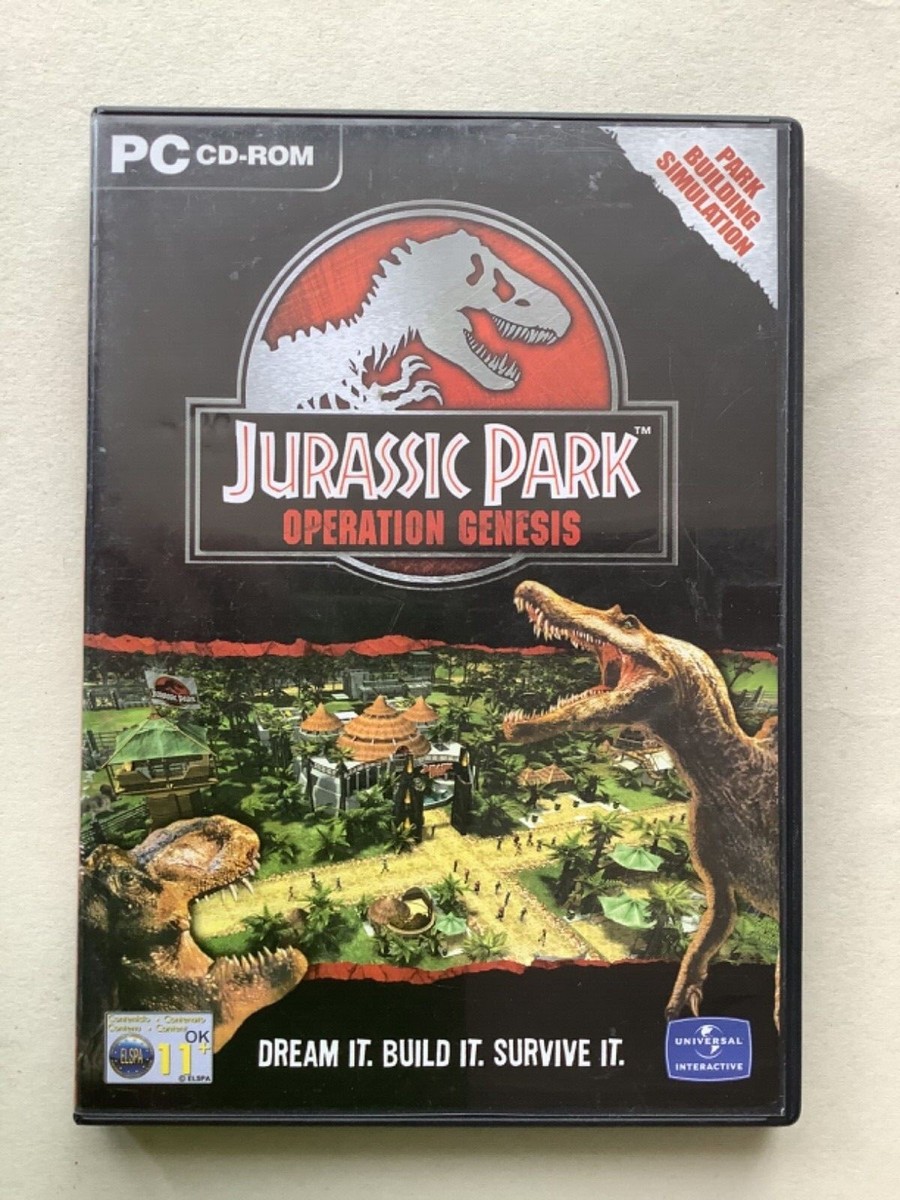 Jurassic Park Operation Genesis Pc Jurassic Park: Operation Genesis