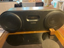 Fluance Model Fi50 Bluetooth Speaker High Performance Brown Black