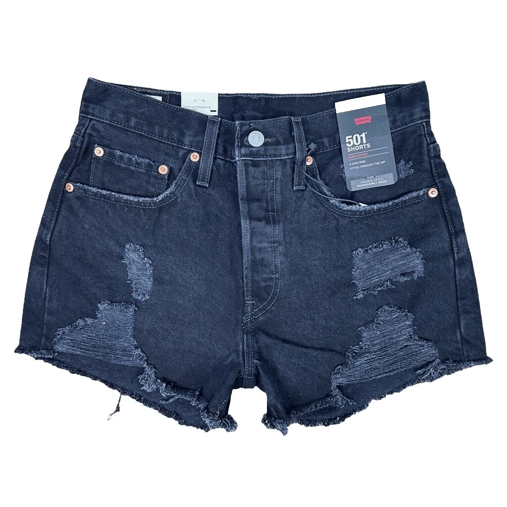 Levi's Black Shorts for Women