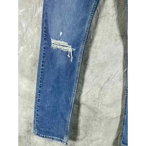 Levi's Men's Medium Wash 511 Slim-Fit Distressed Flex Stretch Jeans SZ 34X34 - Picture 6 of 15