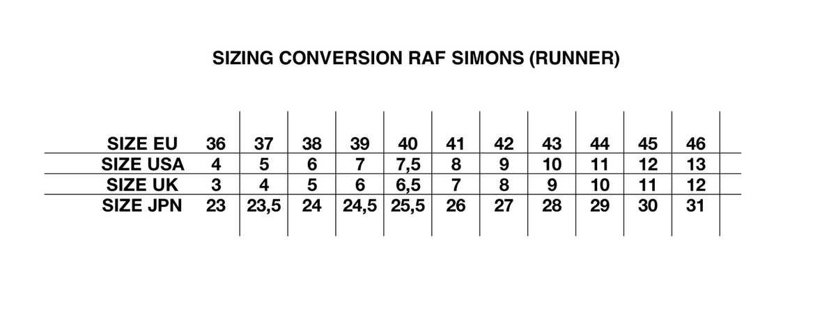 Raf Simons (RUNNER) Cylon-22 Black | eBay