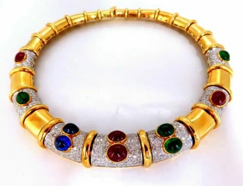 Cabochon Echtschmuck im Statement-Stil