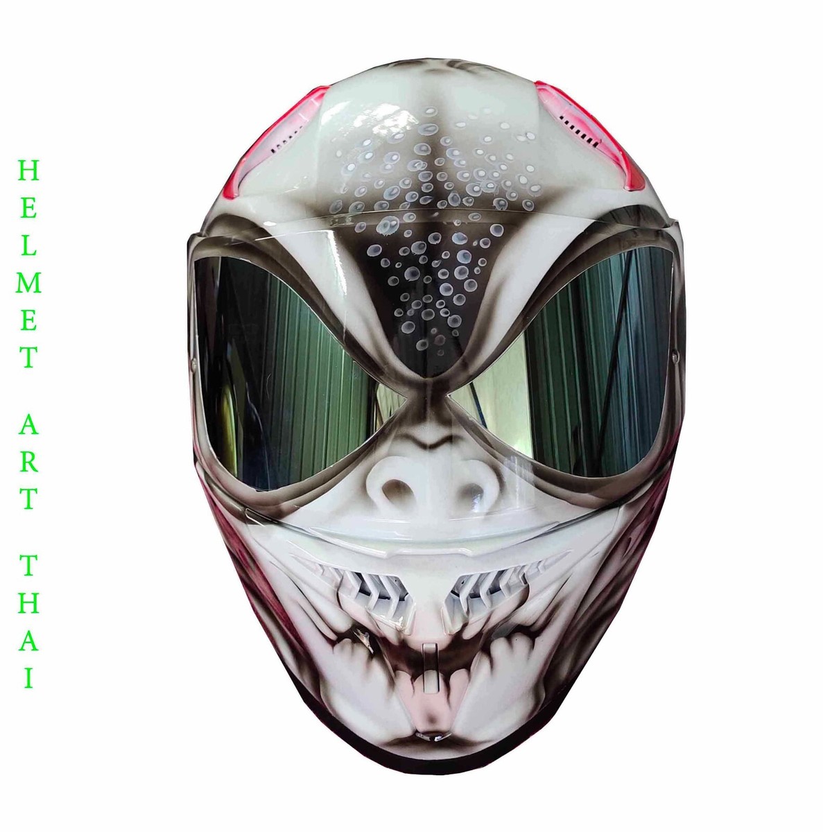 Alien Custom Airbrushed Motorcycle Helmet | eBay Alien Custom Airbrushed Motorcycle Helmet | eBay
