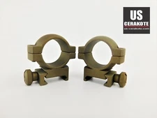Vortex Hunter Riflescope Rings 1" Medium Weaver Style Burnt Bronze RING-M