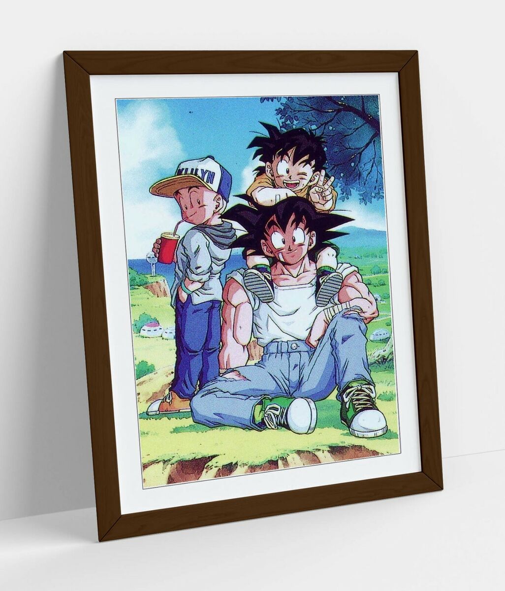 Drawings To Paint & Colour Dragon Ball Z - Print Design 070