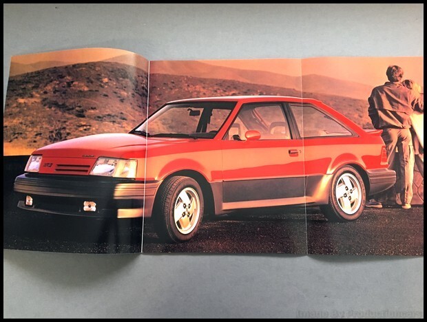 Re※20 ページ 1986 Mercury Lynx 20-page Car dealer Sales Brochure Catalog - XR3