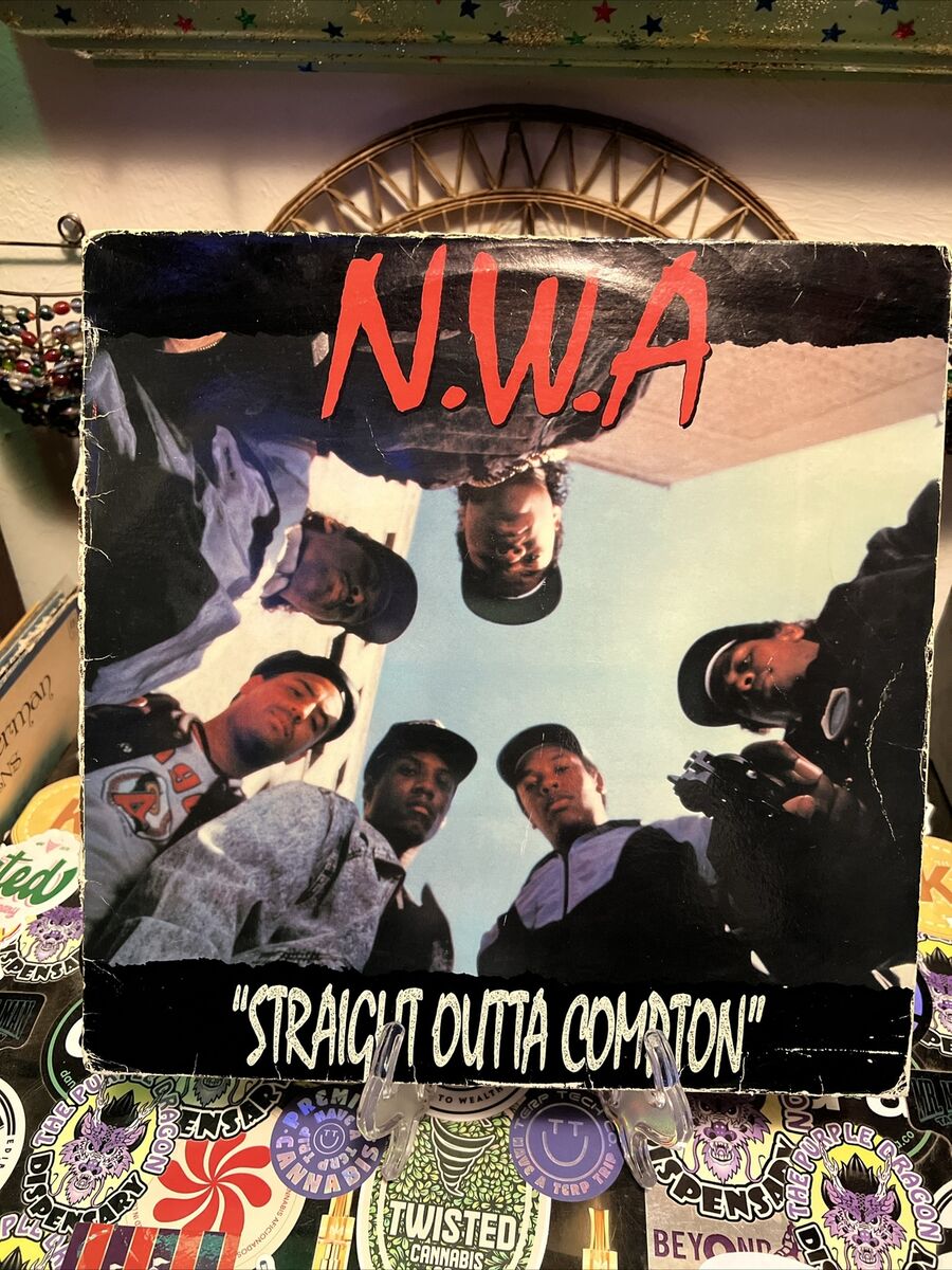 Org. 1988 N.W.A. Straight Outta Compton Vtg. LP Ruthless Org. 1988 N.W.A. Straight Outta Compton Vtg. LP Ruthless