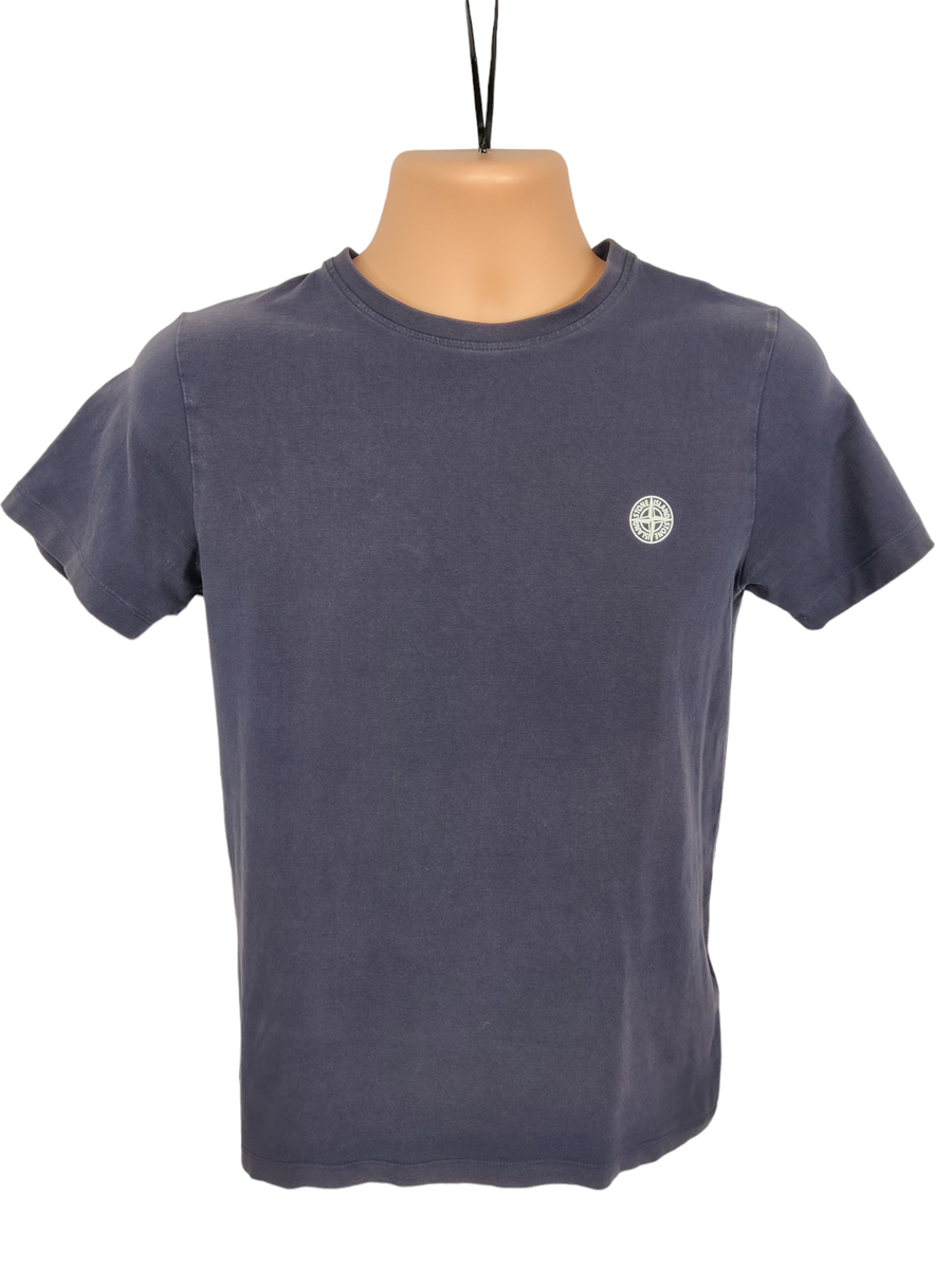 MENS STONE ISLAND NAVY COSMIC GRAPHIC SHORT SLEEVE CREW T SHIRT TEE SIZE  SMALL S