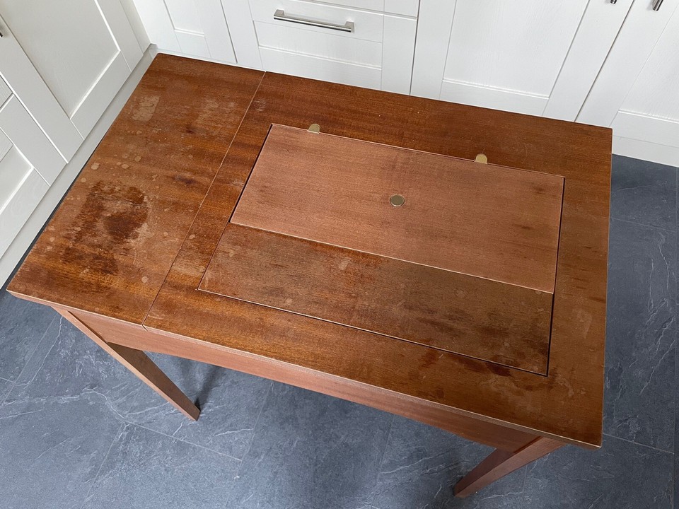 Vintage Singer Sewing Machine table. Refurbish or Upcycle eBay