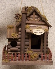 Bird House Home Sweet Home NEW wood and luan plywood