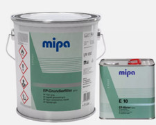 MIPA EP-Grundierfiller Epoxy Primer 2k 5L + EP Hardener E10 2.5L - 7.5L KIT GREY