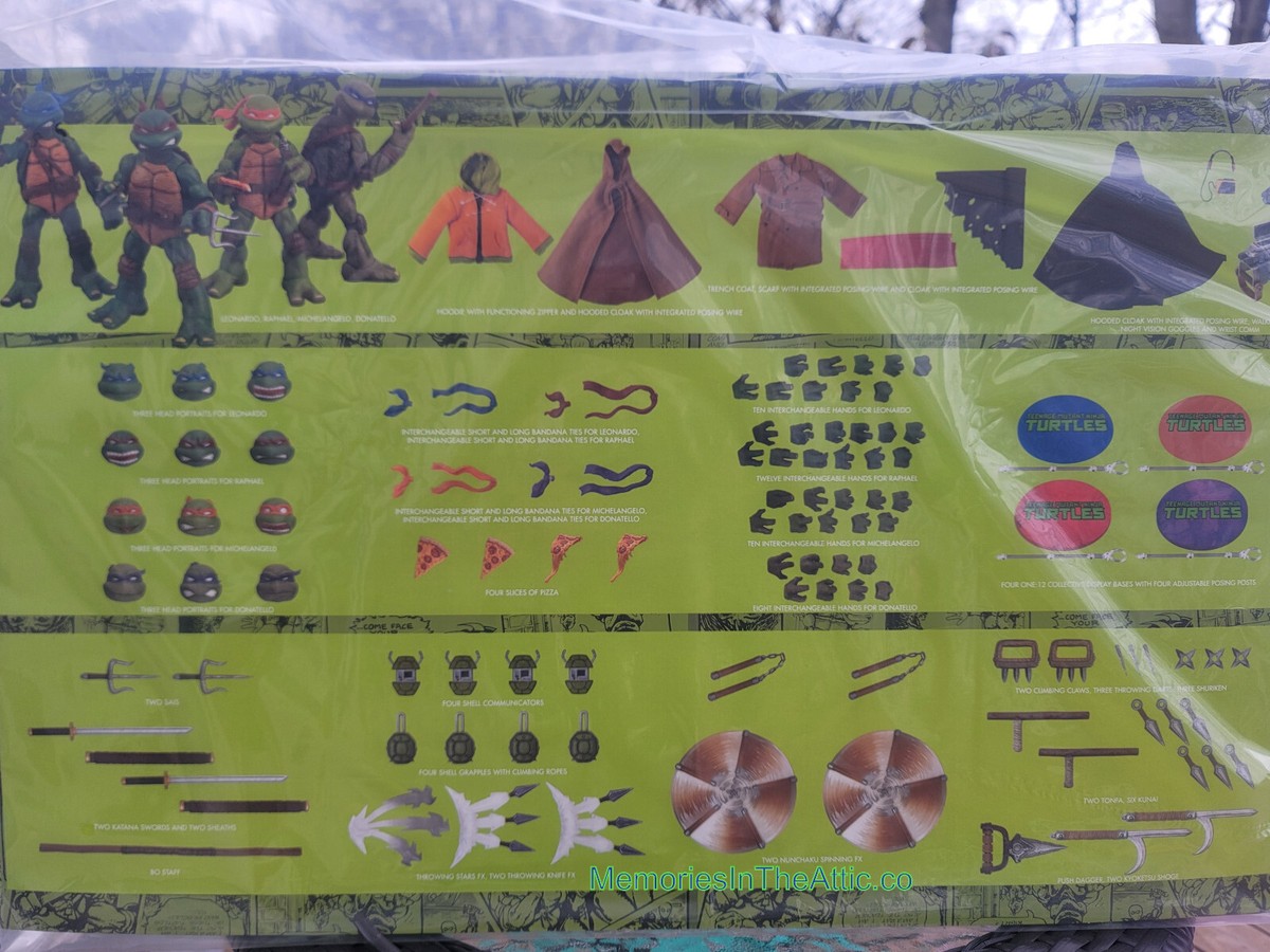 TMNT Mezco One 12 Deluxe Box Set Teenage Mutant Ninja Turtles