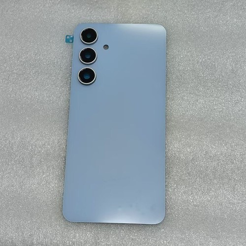 Back Glass Cover For Samsung Galaxy S24FE with Lens Replacement Blue Black - Photo 10 sur 12