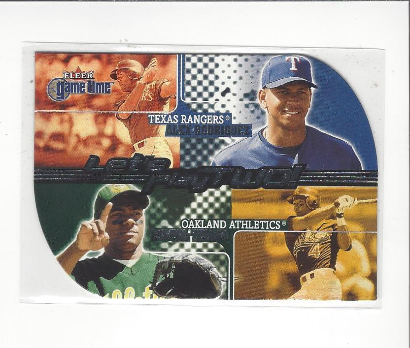 野球カード】MLB 2001 FLEER GAME TIME