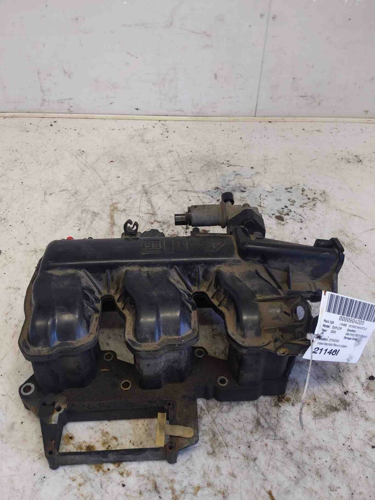 Intake Manifold Plenum (Upper) Fits Explorer Ranger B4000 4.0L OHV