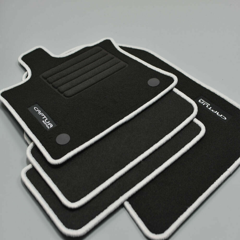 Tapis Captur 2 velours gris lavable pour vos trajets quotidiens et loisirs