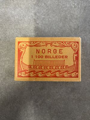 Mittet & Co A/S Kunstforlag Oslo | Vintage | Norge 100 Billeder |#B5