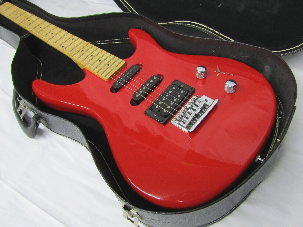 Vintage 1980s Washburn G Junior G JRV Electric Guitar RH Red eBay