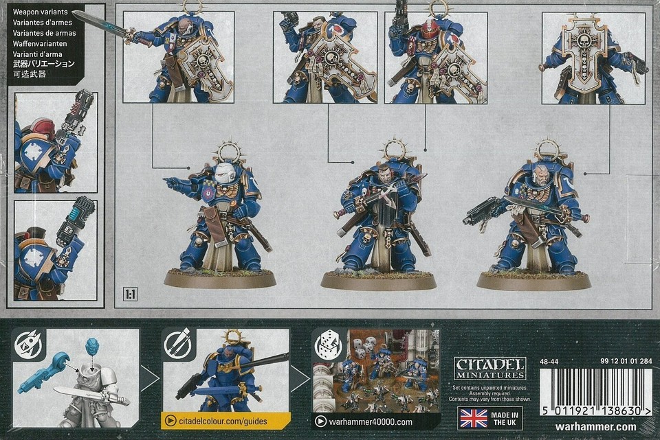 Warhammer 40k Action Figure 1/18 Primaris Space Marines Blood Angels Bladeguard Veteran 12 Cm