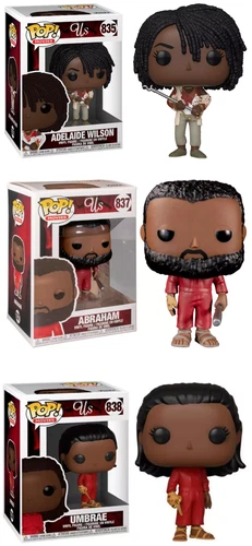 US Funko Pop! Horror Movies Vinyl Adelaide Wilson #835 Abraham #837 Umbrae #838