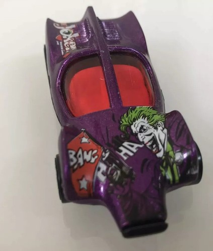 Hot Wheels 2004 Batman Speed Machine The Joker Dark Purple Die Cast Toy car - Picture 4 of 7