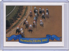 1993 HORSE RACE STAR CARDS KENTUCKY DERBY IDBLUE #118I THE LOSERS