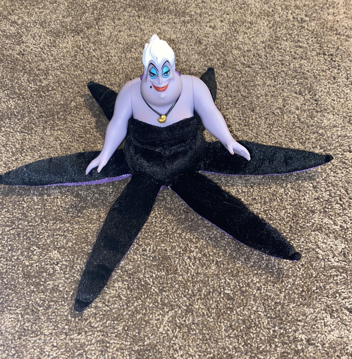 Disney Store Little Mermaid Ursula Plush Doll 11