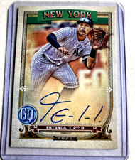 2020 Topps Gypsy Queen- THAIRO ESTRADA On Card AUTO