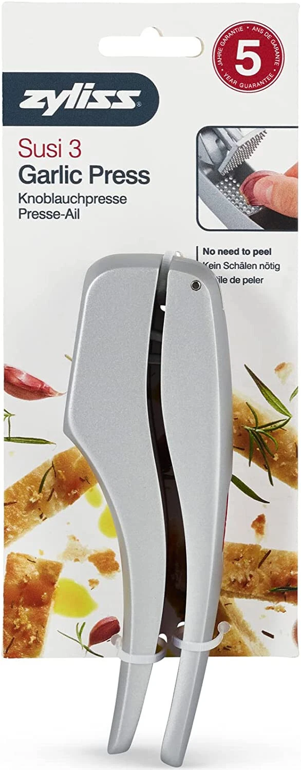 Zyliss Susi 3 No Peel Garlic Press Crusher Extra Large Capacity Dishwasher Safe
Opens in a new windo
