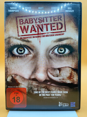 DVD-Babysitter Wanted-Horror-Sarah Thompson, Bill Moseley-FSK18