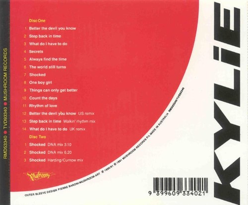 Kylie Minogue - Rhythm Of Love / Shocked CD (1991) Audio Quality Guaranteed - Picture 2 of 20