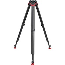 New Sachtler flowtech Carbon Fiber Tripod w/ Rubber Feet 100mm Ball Tripods 5584