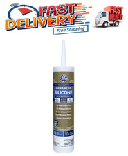 GE Advanced Silicone 10.1 oz. Clear Exterior/Interior Window and Door Sealant