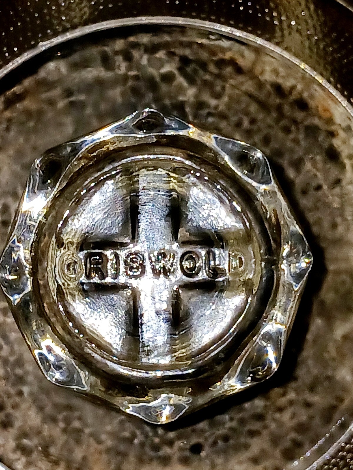 Griswold 10.5" Glass Lid Cover For Cast Iron Skillets And Dutch Ovens