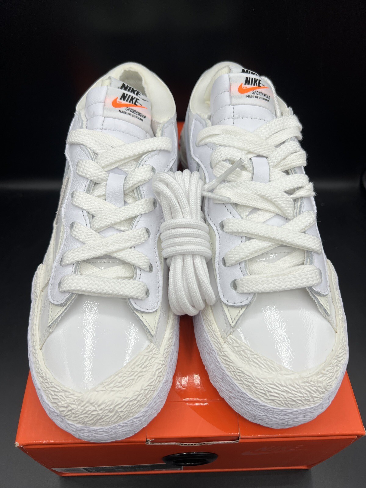 SACAI X NIKE Nike Blazer Low x Sacai Sail taglia 5 uomo donna 6 5 NUOVO OG TUTTE (DM6443 100)