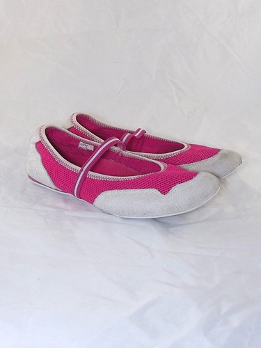 Tommy Hilfiger Damen Schuhe Ballerina Rosa Weiß Sneaker Stoff Größe 37 - Bild 2 von 8