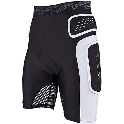 O'NEAL PRO SCHUTZSHORTS FÜR ERWACHSENE SCHWARZ/WEISS MX MOTOCROSS OFFROAD RENNEN